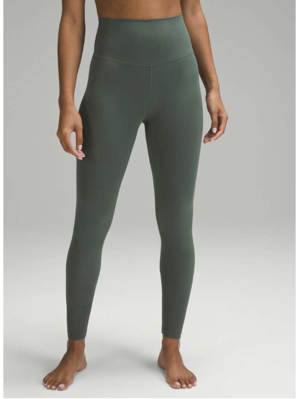 LULULEMON Align High-Rise Pant Leggings 28" Dark Forest US 6 Athleisure Gym - Picture 1 of 11